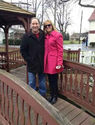 Greg with his second wife Melissa Gisoni. relationship, husband, spouse, partner